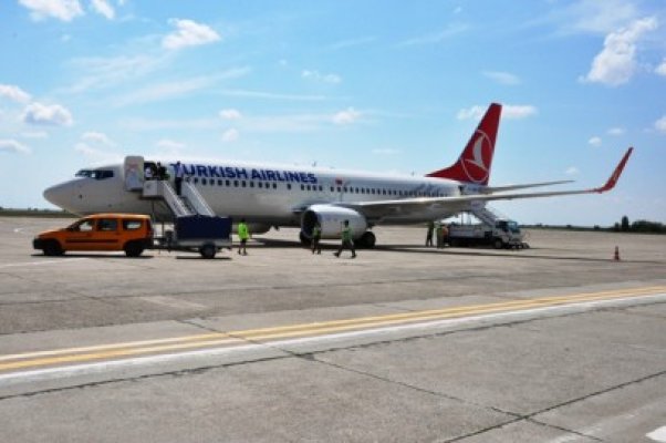 Peste 2.800 de pasageri au ales să zboare cu Turkish Airlines pe ruta Constanţa-Istanbul şi retur